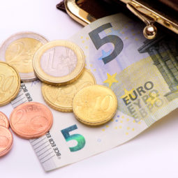 Minimálna mzda, euro, peniaze