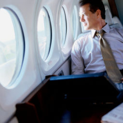 Lietadlo, cestujúci, okná