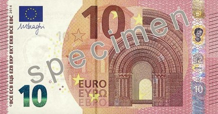 nová bankovka 10 eur