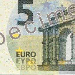 Nová bankovka 5 eur