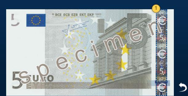 skúška pravosti eurobankovky