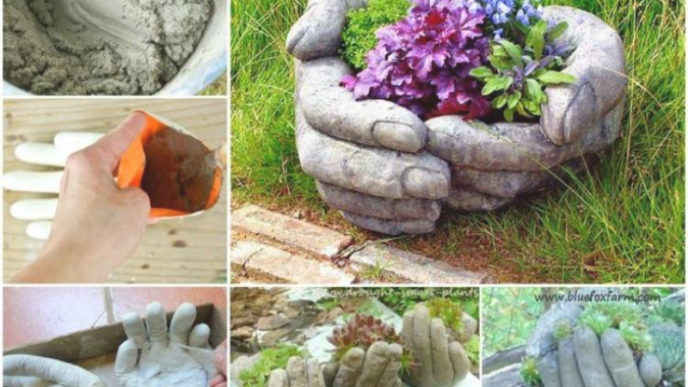 Gartendeko Aus Beton Selber Machen - 28 Schöne Ideen