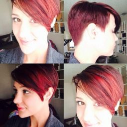 Pretty hair color for 2015 2016 short haircut ideas for long or square faces.jpg