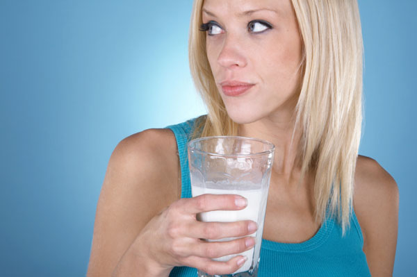 Woman drinking milk.jpg