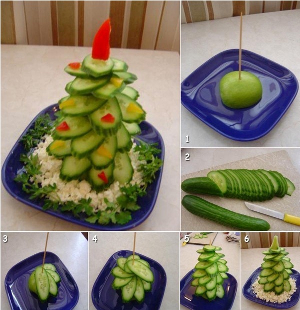 How to diy edible christmas tree platter2.jpg