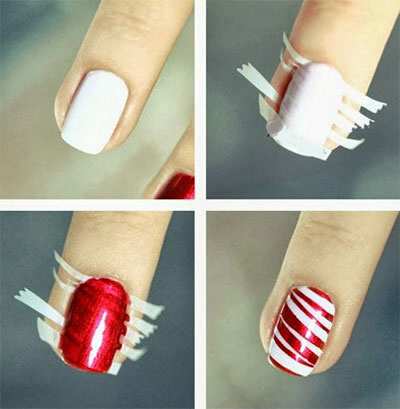 Christmas stripe nail art.jpg