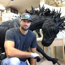 Amazing tire sculptures by artist blake mcfarland 58820b01e2a16__700.jpg