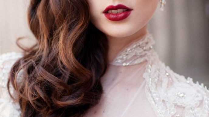 20 gorgeous bridal hairstyle and makeup ideas for 2016.jpg
