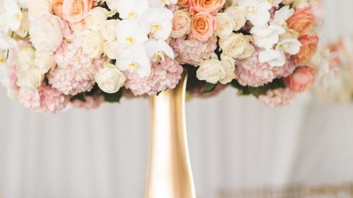 Blush and gold tall wedding centerpiece.jpg
