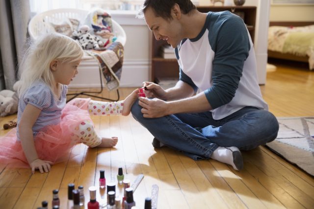 Father painting daughter toenails with fingernail polish 554994563 57f3c0ad5f9b586c35a47162.jpg