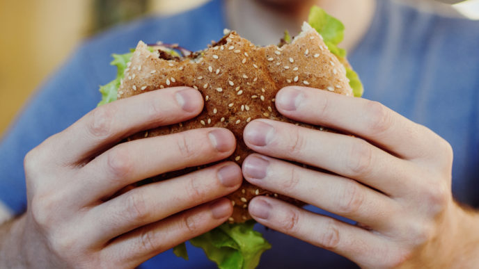 Veganský burger