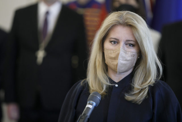 Prezidentka SR Zuzana Čaputová
