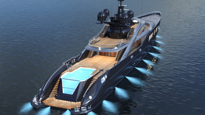 Luxury yacht