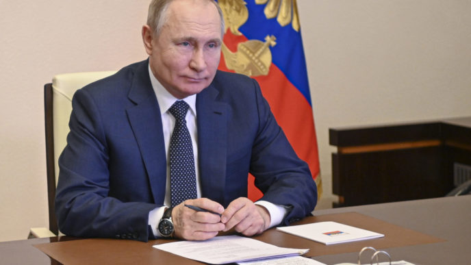 Russian President Vladimir Putin