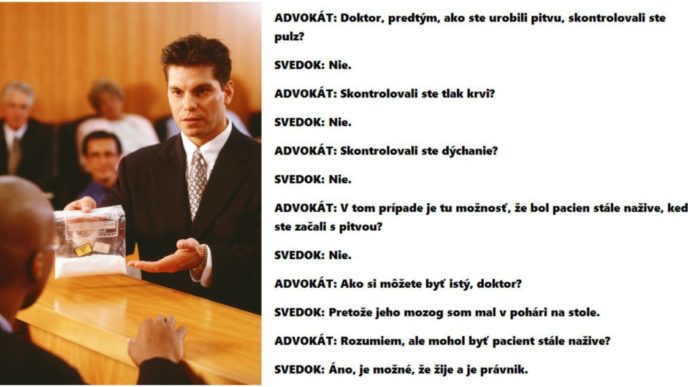 10 nejvtipnějších věcí, které kdy zazněly v soudní síni