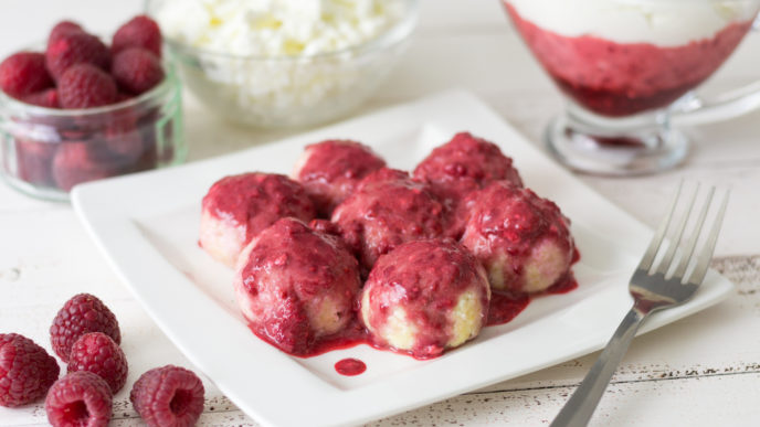 tvarohové knedlíky