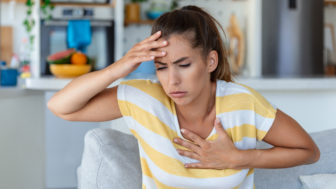 žena so zdravotnými problémami