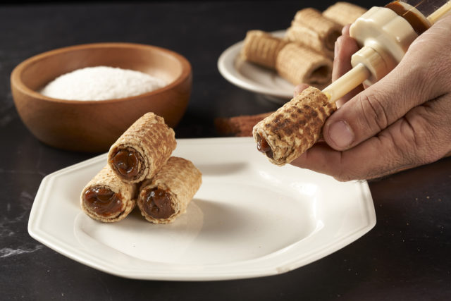 karamelový kornútok