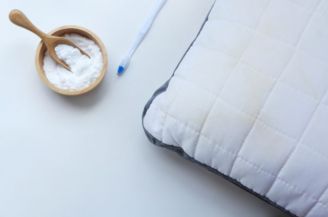 vankúš a jedlá sóda