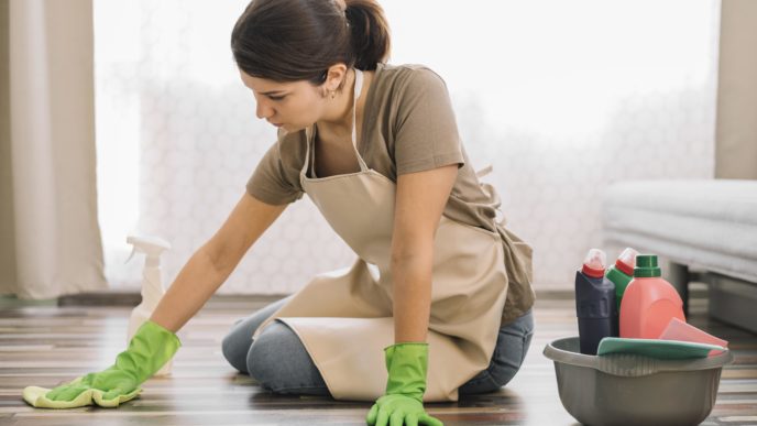 čistenie domácnosti