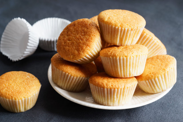 vanilkové muffiny