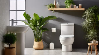 čistá a voňavá toaleta