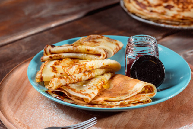 palacinky s džemom