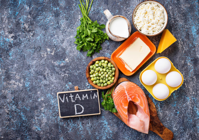 Potraviny obsahujúce vitamín D
