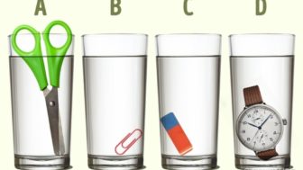 V ktorom pohári je najviac vody?