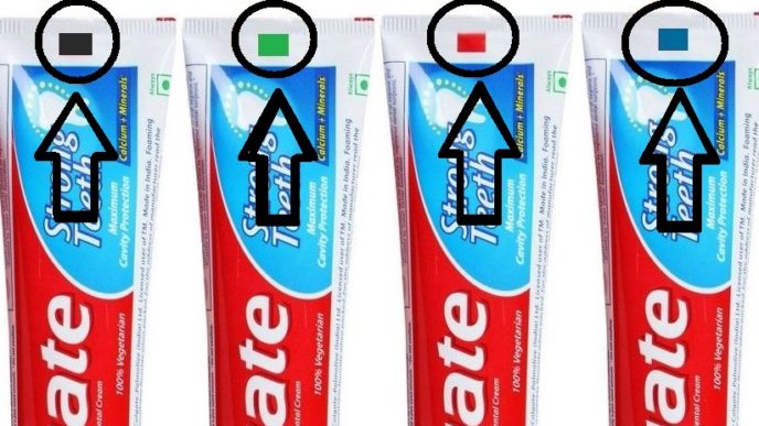 Čo znamenajú tieto pásiky na zubnej paste?