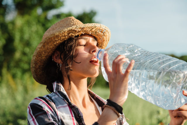 pitie vody v letnom počasí