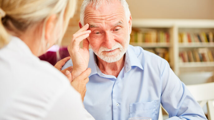 muž s Alzheimerovou chorobou