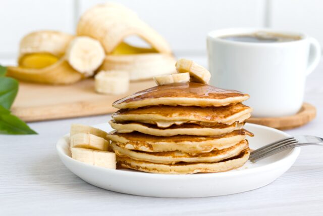banánové palacinky