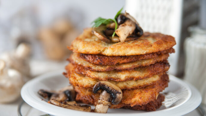 zemiakové placky ako večera