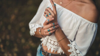 boho blúzka