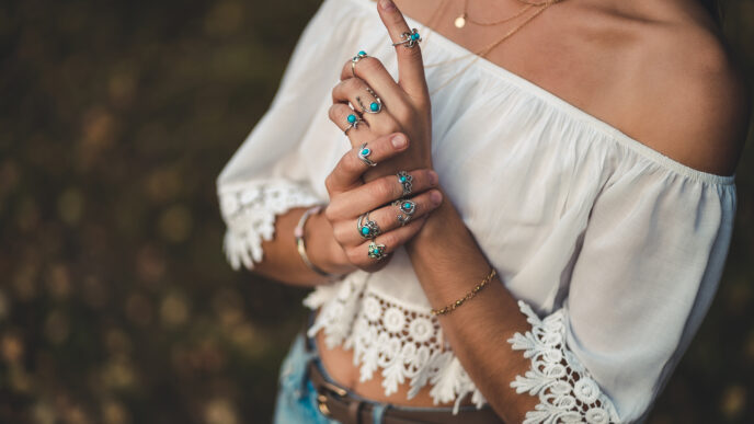 boho blúzka