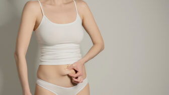 Skinny fat postava