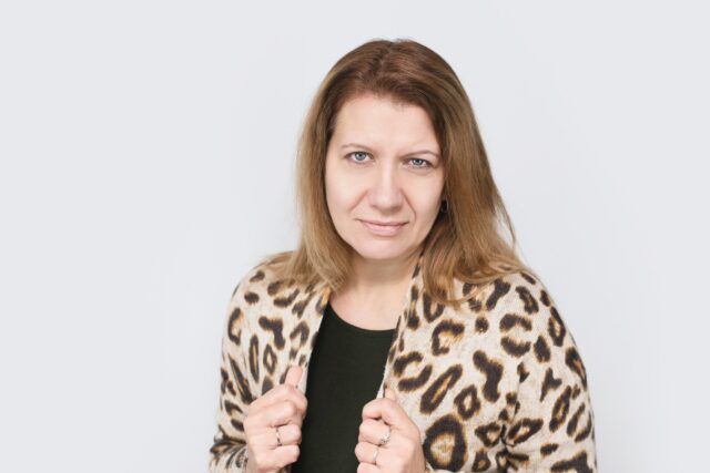 leopardí sveter