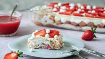 jahodové tiramisu