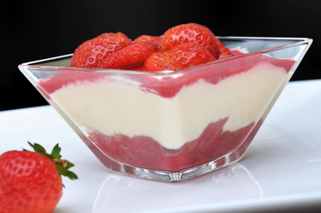 jahodové tiramisu