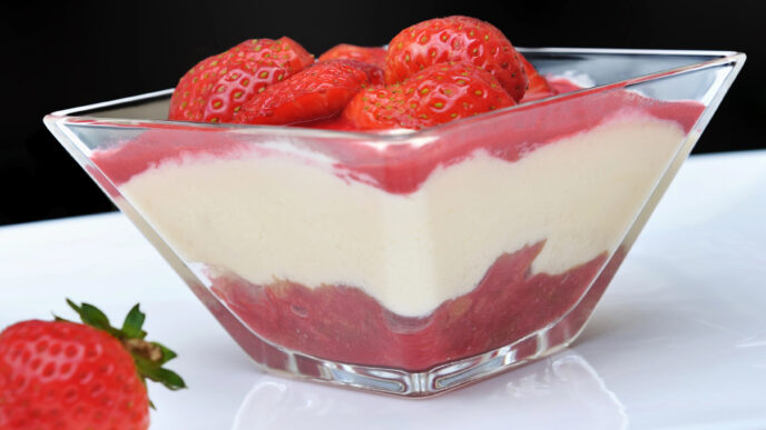 jahodové tiramisu