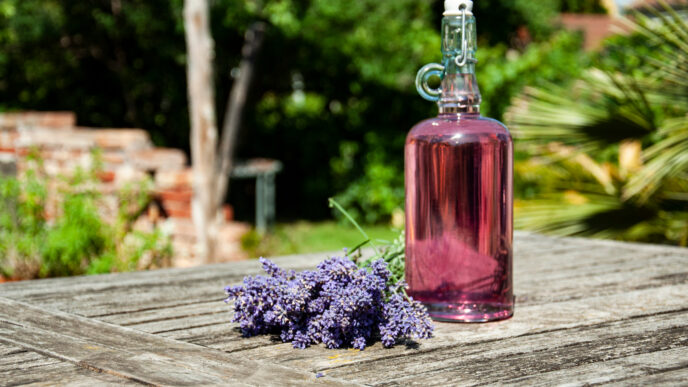 lavanduľový sirup