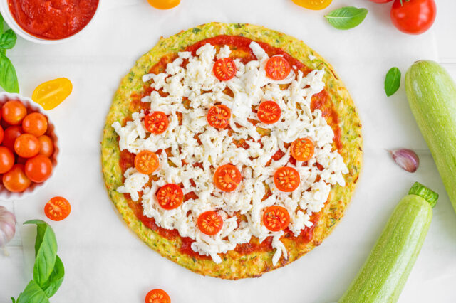 cuketová pizza