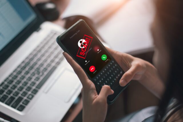 podvodný telefonát