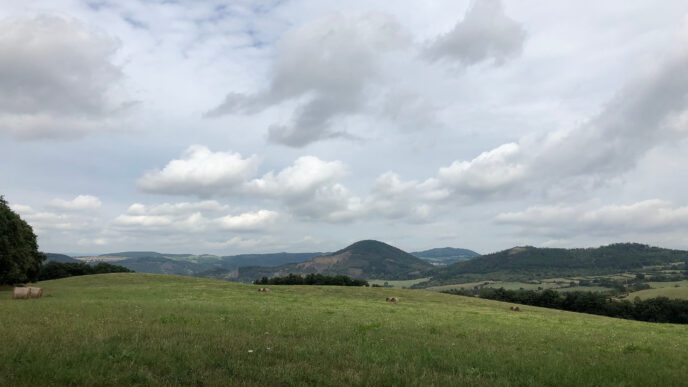 sopka v Čechách