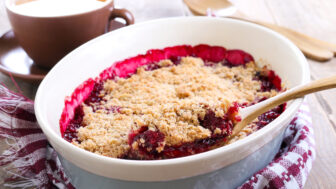 slivkový cobbler