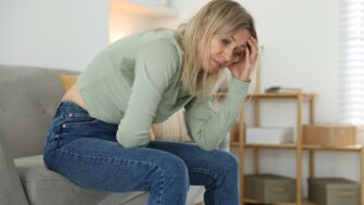 žena v menopauze