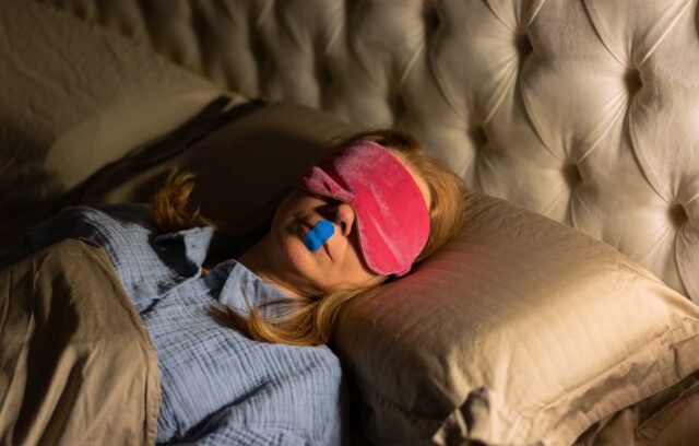 mouth taping