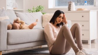 popôrodná depresia