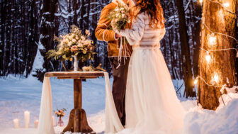 svadba v zime